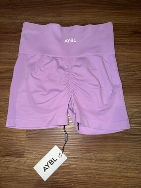AYBL Empower Seamless biker shorts 3.5” Purple Size- S